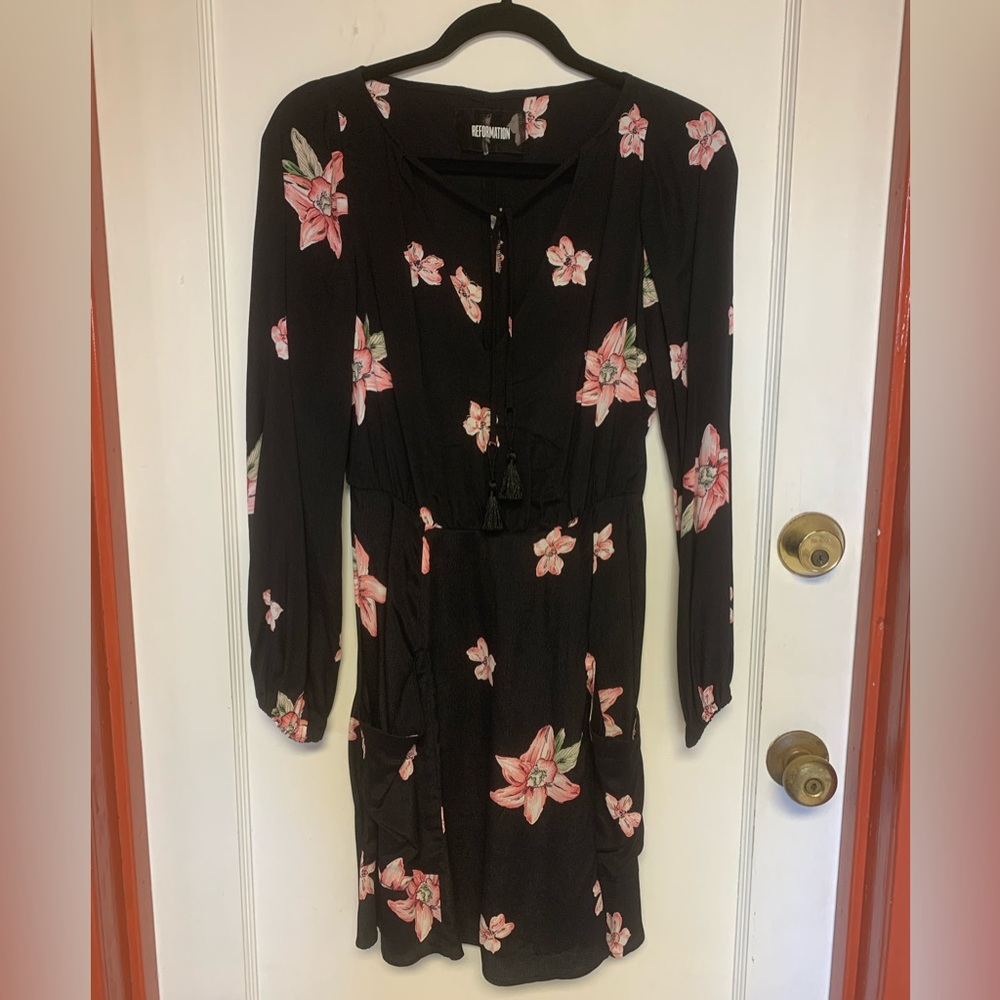 Reformation Orchid Dress Size 0